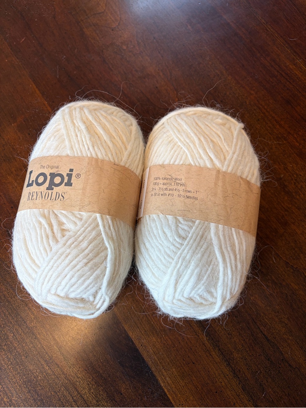 Reynolds Lopi Cream Icelandic 100% Wool Yarn - Natural Cream